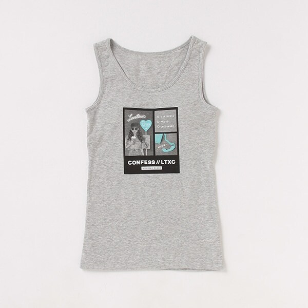 ガールプリントタンクトップ