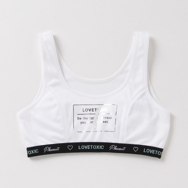 箔プリントタンクハーフトップ