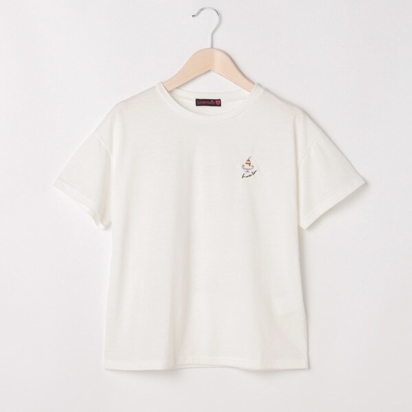 バックガーリーモチーフ半袖Tシャツ