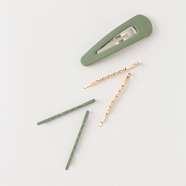 パッチンピン×ねじれピンセット