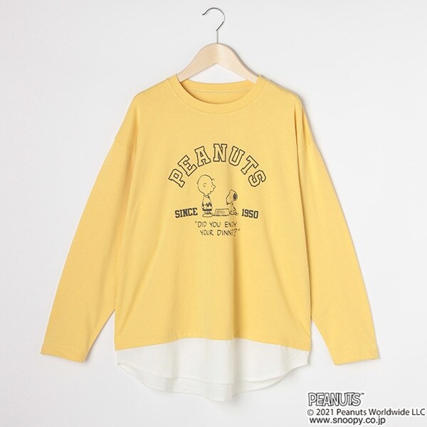 【PEANUTS】長袖Tシャツ