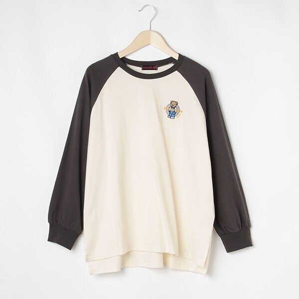 ラグラン長袖Tシャツ