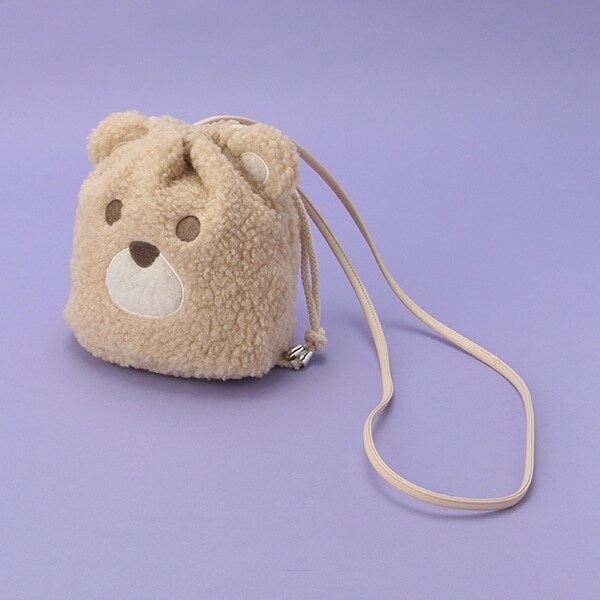 クマボア巾着ショルダー