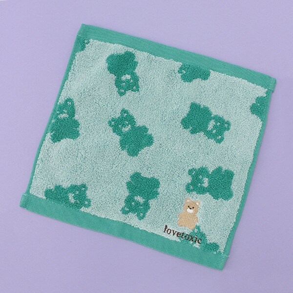 くまジャガードタオル