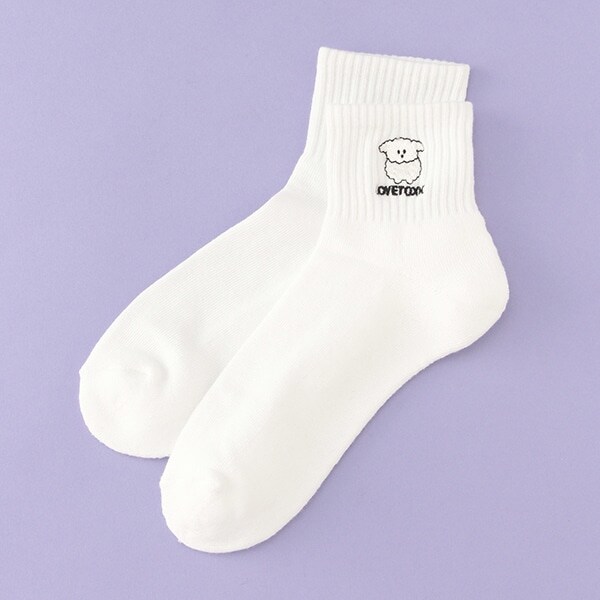 モチーフくるぶしソックス