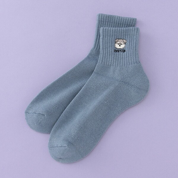 モチーフくるぶしソックス