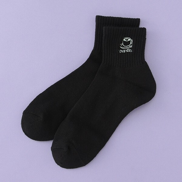 モチーフくるぶしソックス