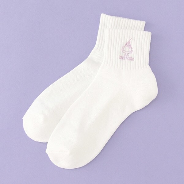 モチーフくるぶしソックス