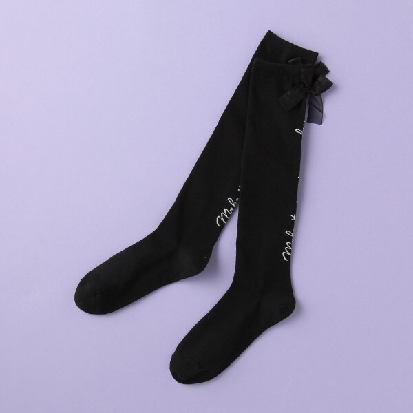 シフォンリボンハイソックス
