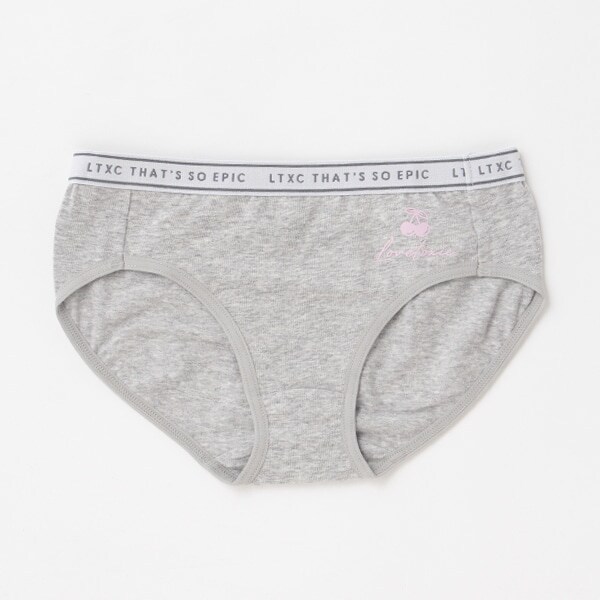 ロゴプリントアウトゴムショーツ