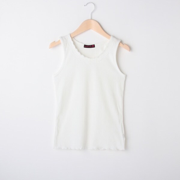 テレコレースタンクトップ