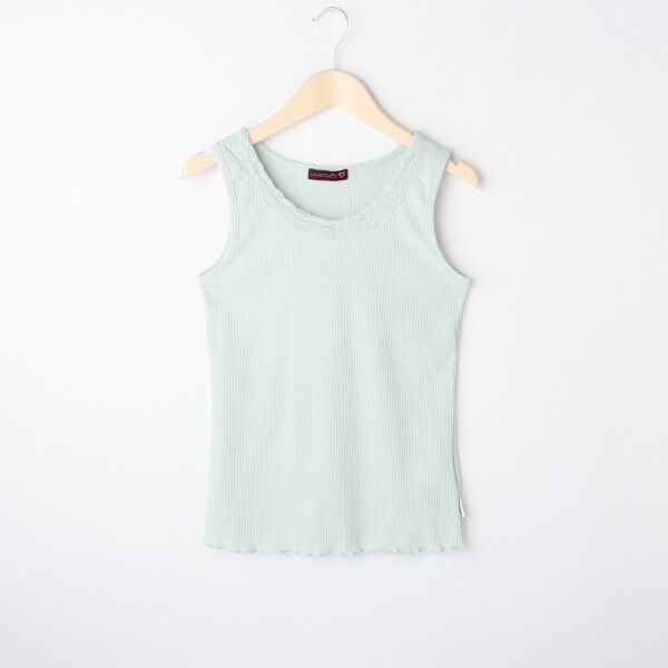 テレコレースタンクトップ