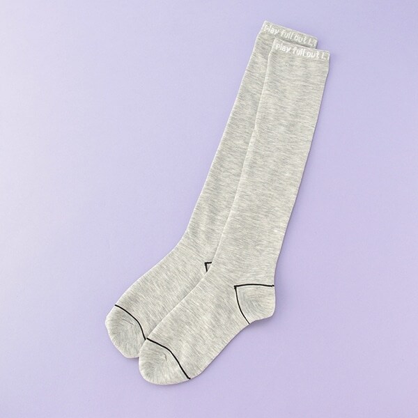 くちロゴハイソックス