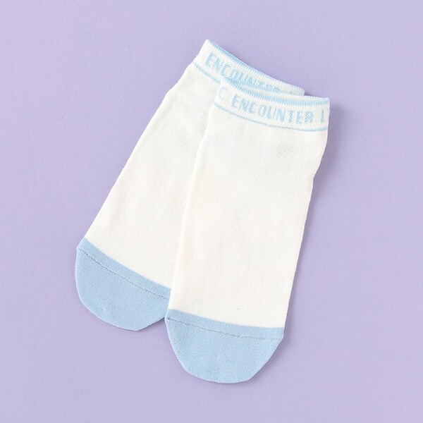 ラインロゴスニーカーインソックス