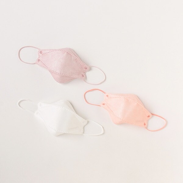 カラー立体不織布マスク15枚