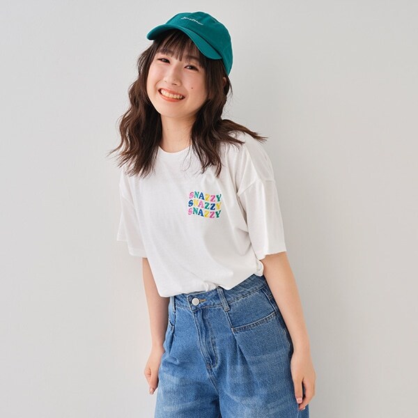 カラフルロゴ半T