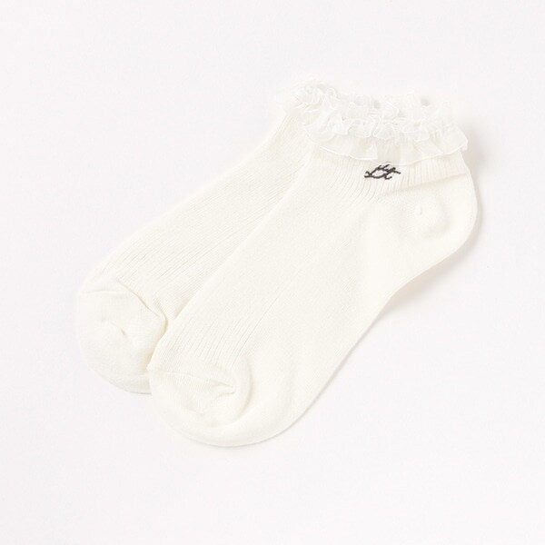 チュールレーススニーカーインソックス