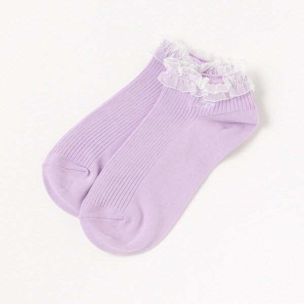 チュールレーススニーカーインソックス