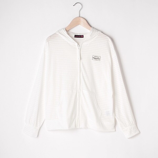 UVカットZIPパーカ