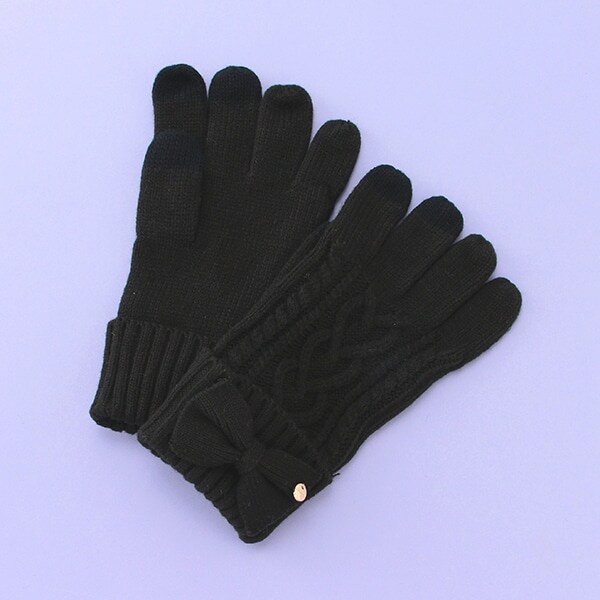 スマホ対応ケーブル編グローブ