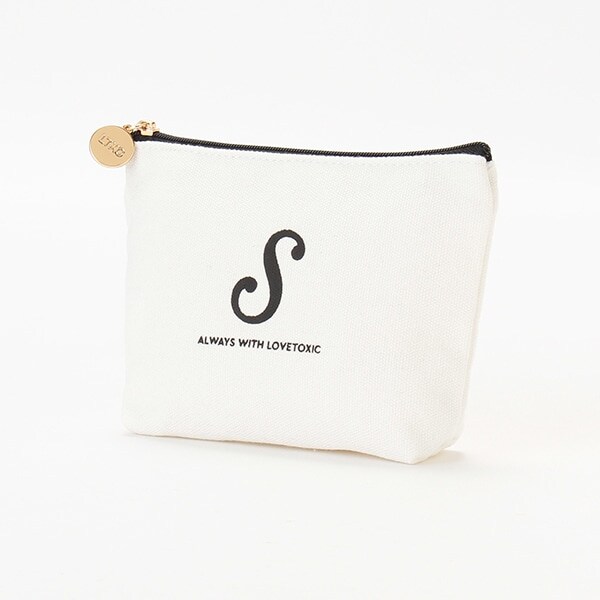 イニシャルポーチ