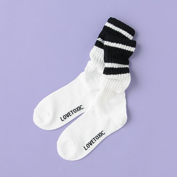 ラインルーズソックス