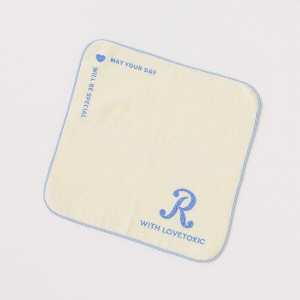 イニシャルタオルハンカチ