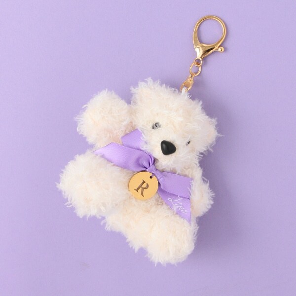 くまイニシャルチャーム