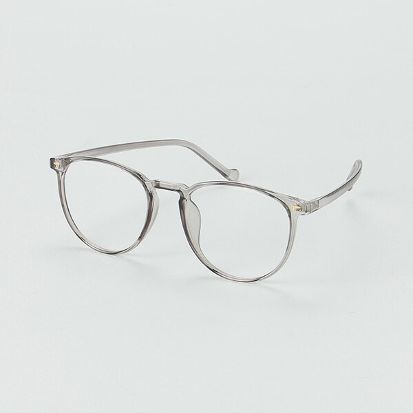 ボストン型伊達メガネ