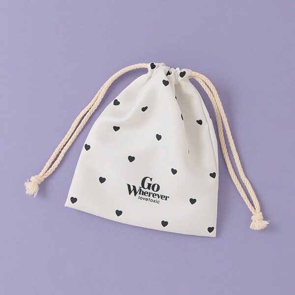 ミニ巾着ポーチ