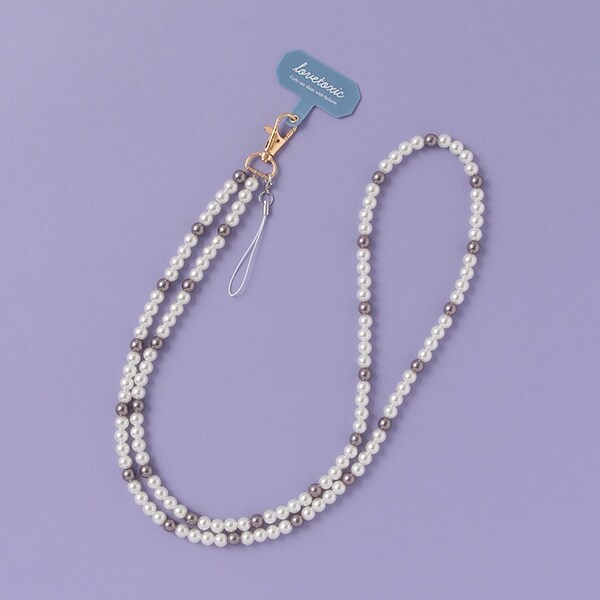 パールスマホストラップ