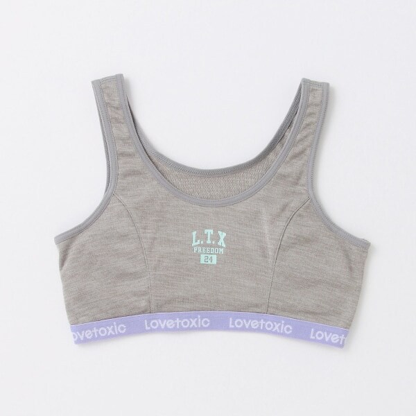 ロゴワンポイントプリントタンクハーフトップ