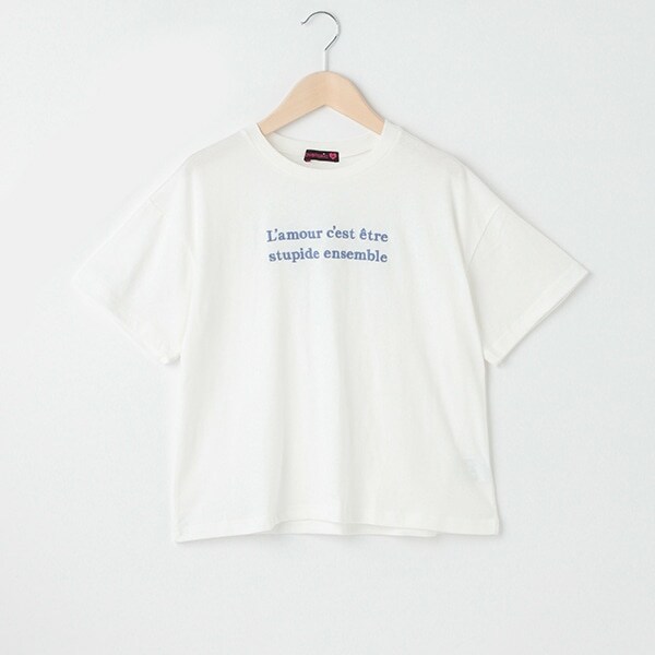 【人気商品再入荷】【直営店で取り扱い無し】フレンチロゴ半T