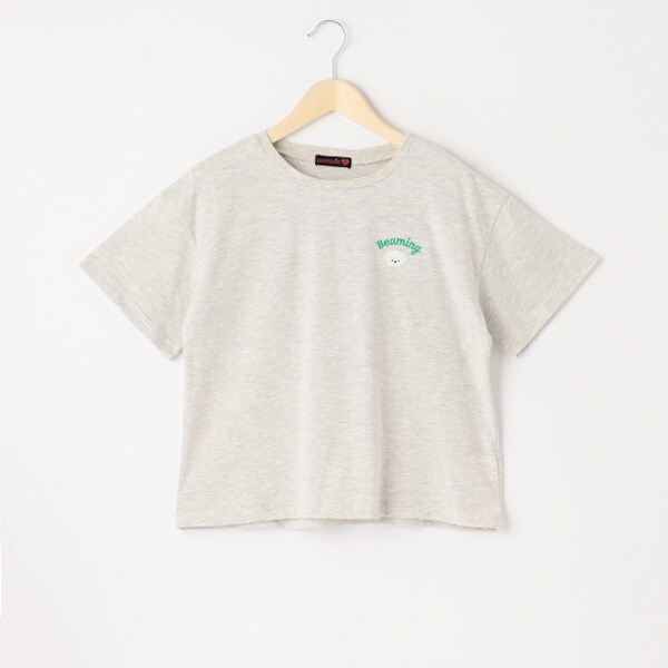 ワンポイント刺しゅう半T