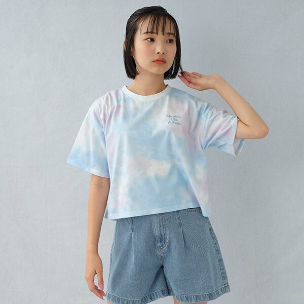 タイダイクロップド半T