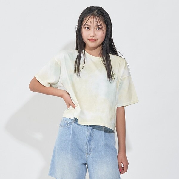 タイダイクロップド半T