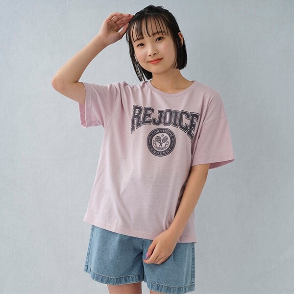 【アパレルEC別注】【GOODPRICE】テニスプリント半T