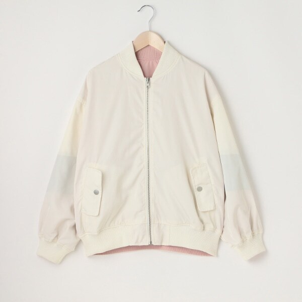 リバーシブルブルゾン