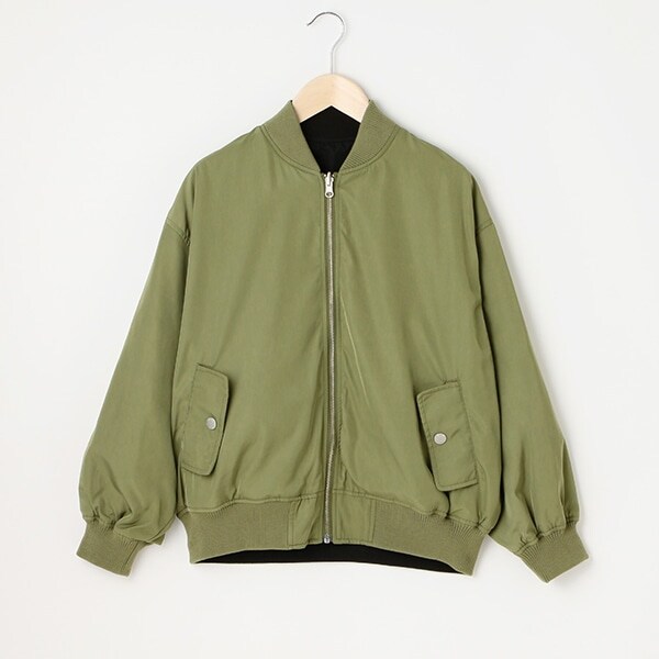リバーシブルブルゾン