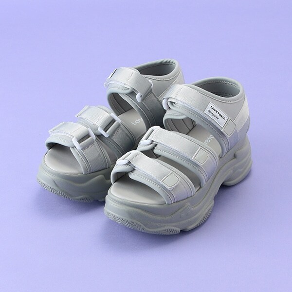 厚底スポーツサンダル