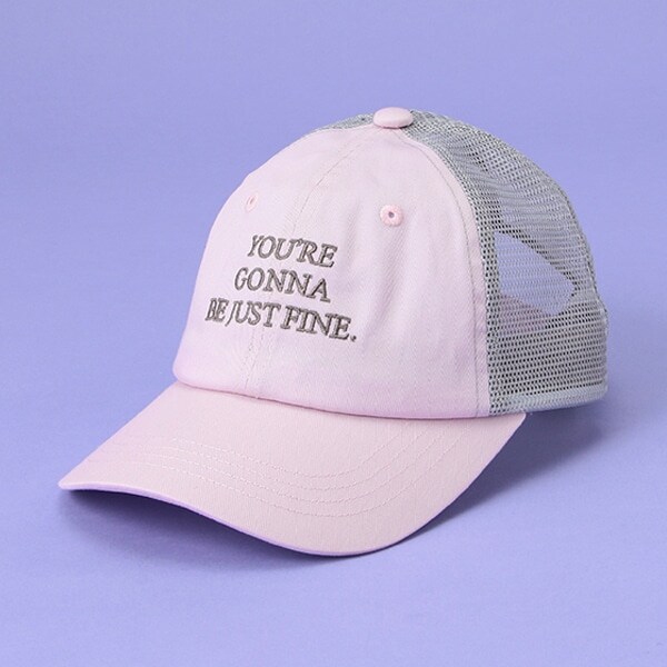 3段ロゴメッシュCAP