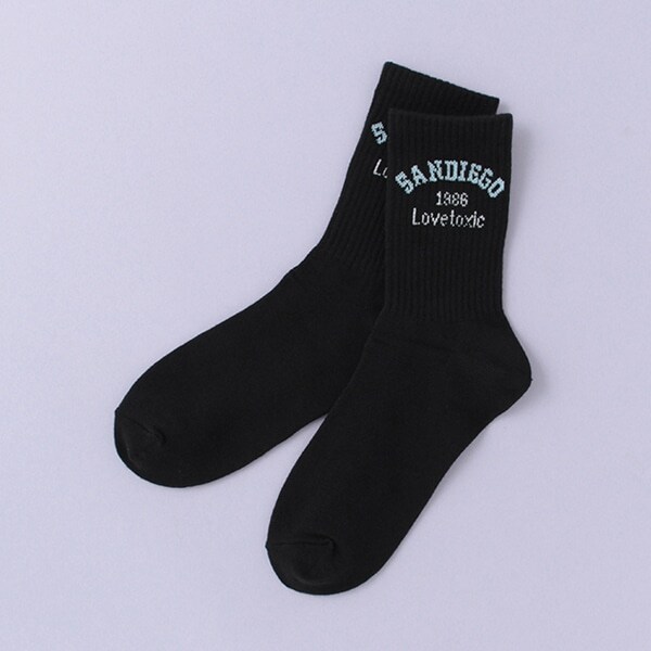 カレッジロゴリブソックス