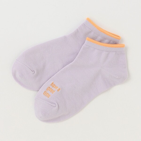 ロゴ刺しゅうスニーカーインソックス