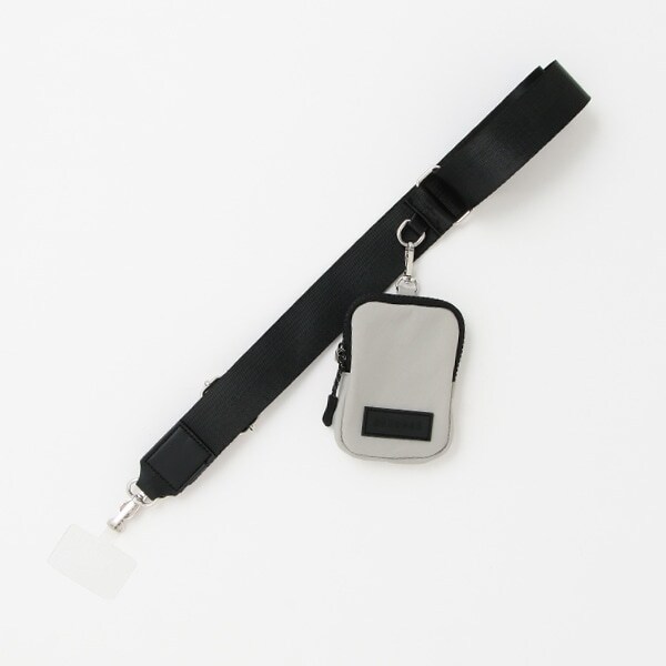 ポーチつきテープスマホショルダー