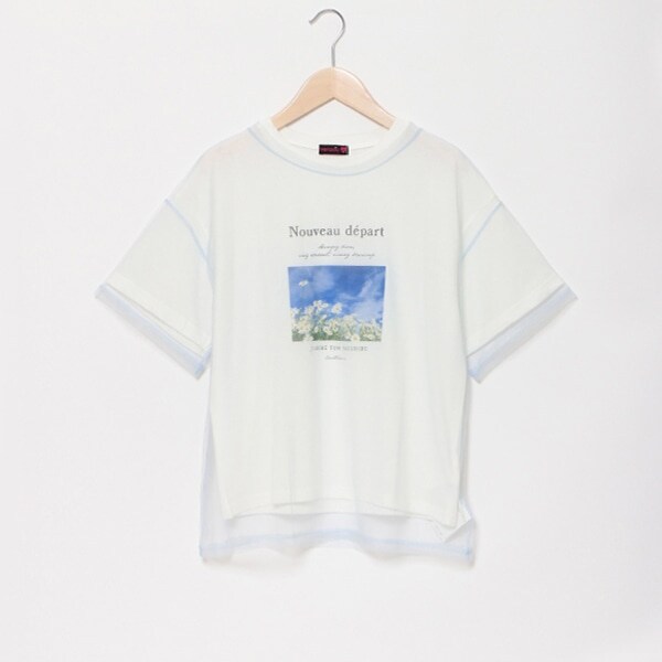 メッシュ半Tフォト半T SET