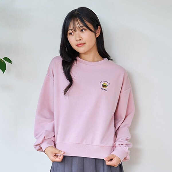 【WEB・一部店舗限定】アソート刺しゅう裏毛スウェット