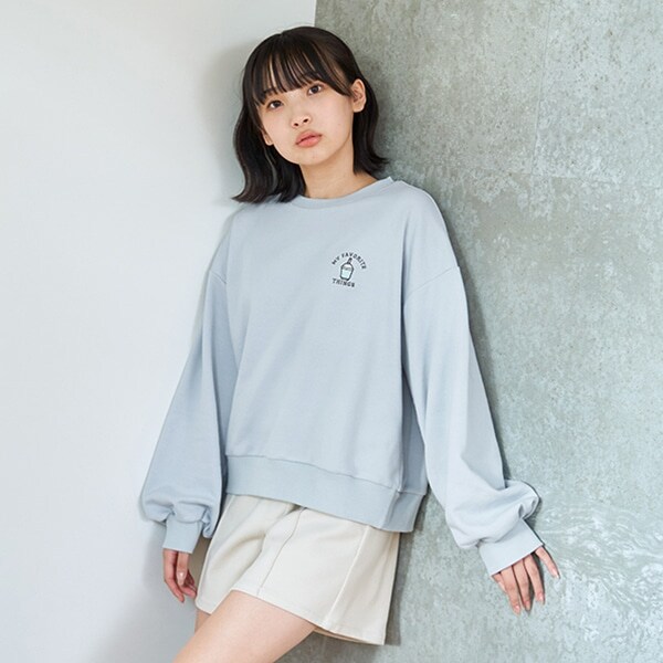 【WEB・一部店舗限定】アソート刺しゅう裏毛スウェット