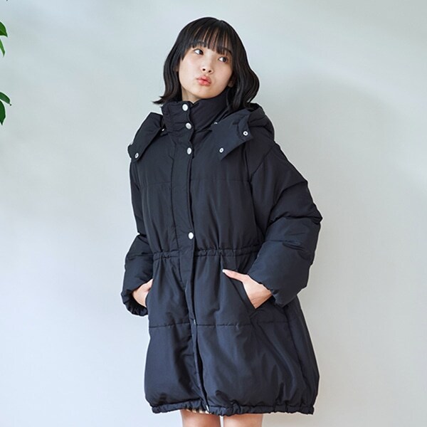 ミドル丈中綿ブルゾン