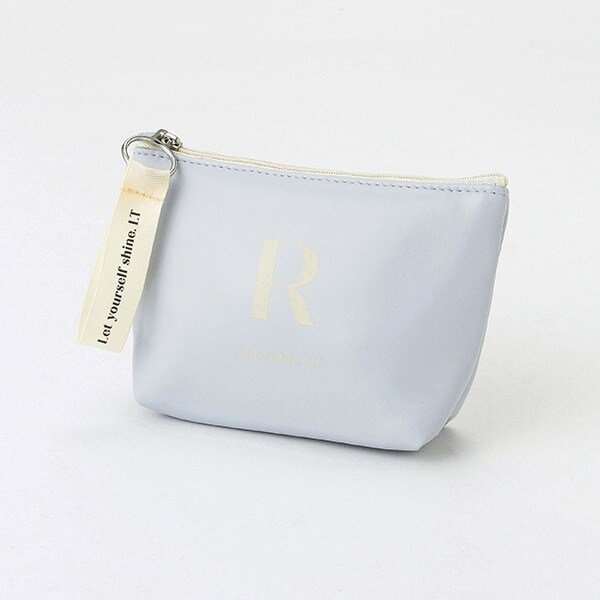 イニシャル合皮ポーチ