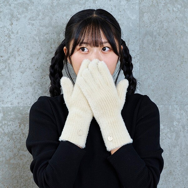 シャギーニットグローブ